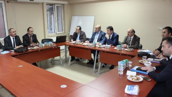 Müdürümüz Dr. Şaban KARATAŞ Başkanlığında Eğitim Yatırımlarının Planlanması İle İlgili Toplantı Yapıldı.