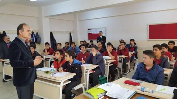 Millî Eğitim Müdürümüz, Büyükşehir Belediyesi Ordu Anadolu İmam Hatip Lisesini Ziyaret Etti.