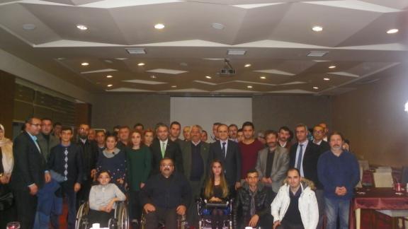 Millî Eğitim Müdürümüz Dr. Şaban Karataş Dünya Engelliler Günü kapsamında düzenlenen programa katıldı.