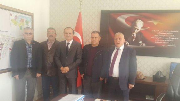 Ankara Kumrulular Derneği Yönetimi Millî Eğitim Müdürümüz Dr. Şaban KARATAŞ’ı Ziyaret Etti.