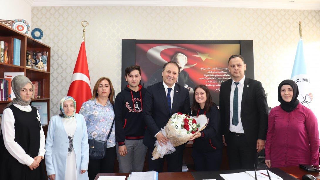 Ulubey Anadolu Lisesi 'nden İl Millî Eğitim Müdürümüz Kutlu Tekin BAŞ'a Ziyaret