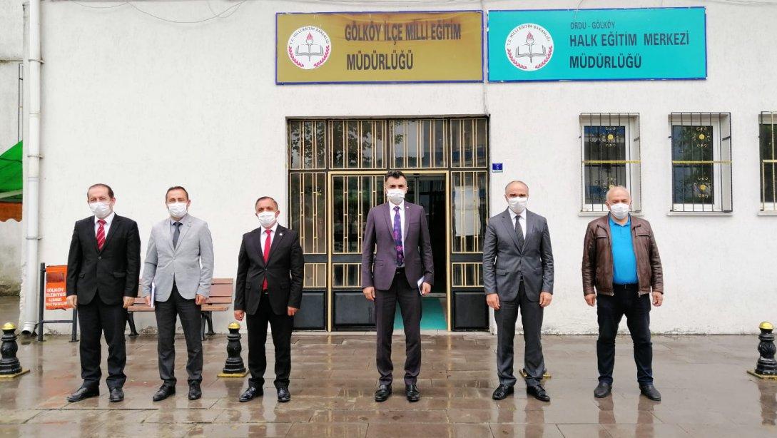 İl Millî Eğitim Müdürümüz Mehmet Fatih VARGELOĞLU, İlçe Ziyaretlerine Başladı