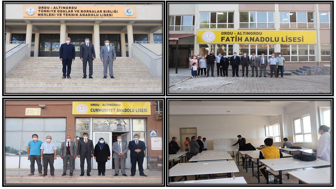 İl Millî Eğitim Müdürümüz Mehmet Fatih VARGELOĞLU, Okul Ziyaretlerini Sürdürüyor