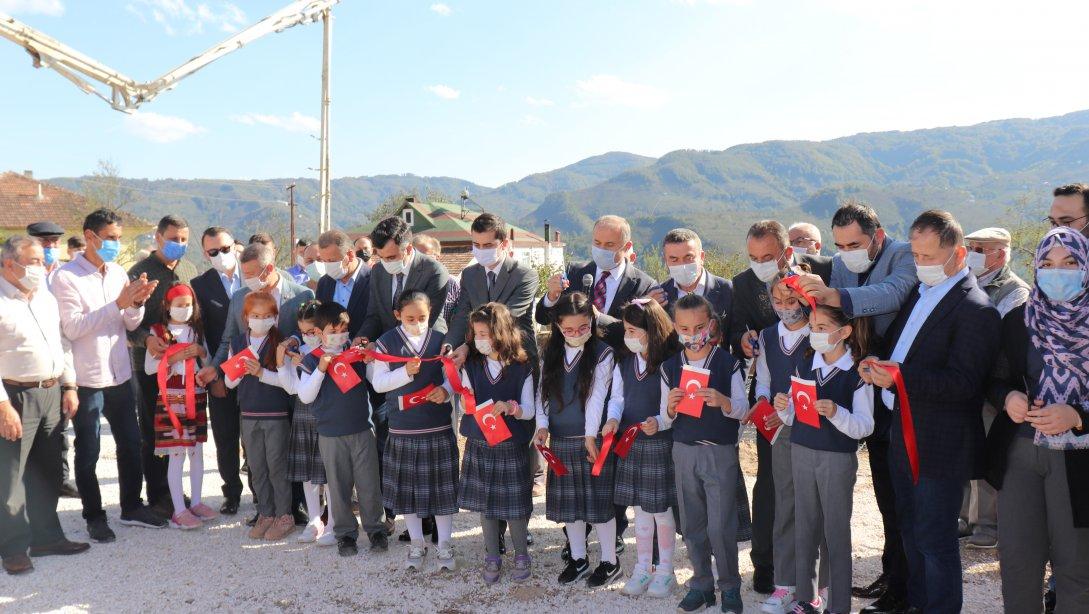 Hayırsever İşadamı Tarafından Korgan'da Yaptırılacak Okulun Temel Atma Töreni Yapıldı