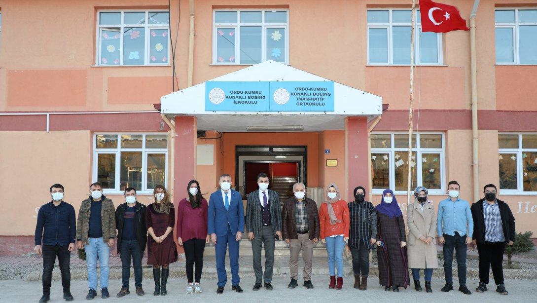 Müdürümüz Mehmet Fatih Vargeloğlu, Kumru'da Öğretmenlerle Buluştu