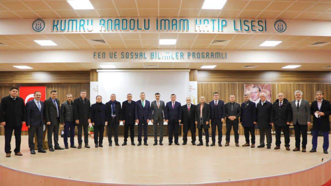 Kumru'da İlçe Millî Eğitim Müdürleri Toplantısı Gerçekleştirildi