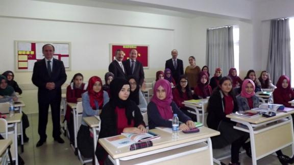 Milli Eğitim Müdürümüz Dr. Şaban KARATAŞ Büyükşehir Belediyesi Ordu Anadolu İmam Hatip Lisesini Ziyaret Etti.