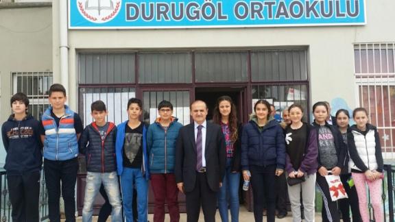 Milli Eğitim Müdürümüz Dr.Şaban KARATAŞ, 2.Dönem Ortak Sınavlarının Yapılacağı Okullarda İncelemelerde Bulundu