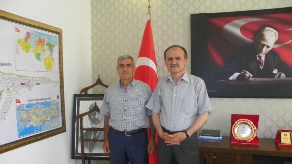Milli Eğitim Müdürümüze, Devlet Malzeme Ofisi Trabzon Bölge Müdürü Hasan Güllüce´ den Ziyaret.
