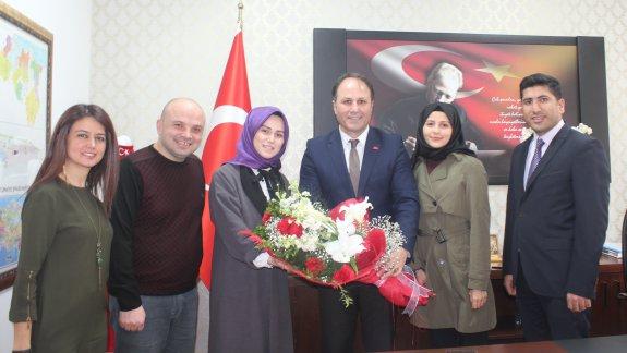Millî Eğitim Müdürümüz Kutlu Tekin BAŞ’a Türk Psikolojik Danışma ve Rehberlik Derneği Ordu Temsilciliği’nden Hayırlı Olsun Ziyareti