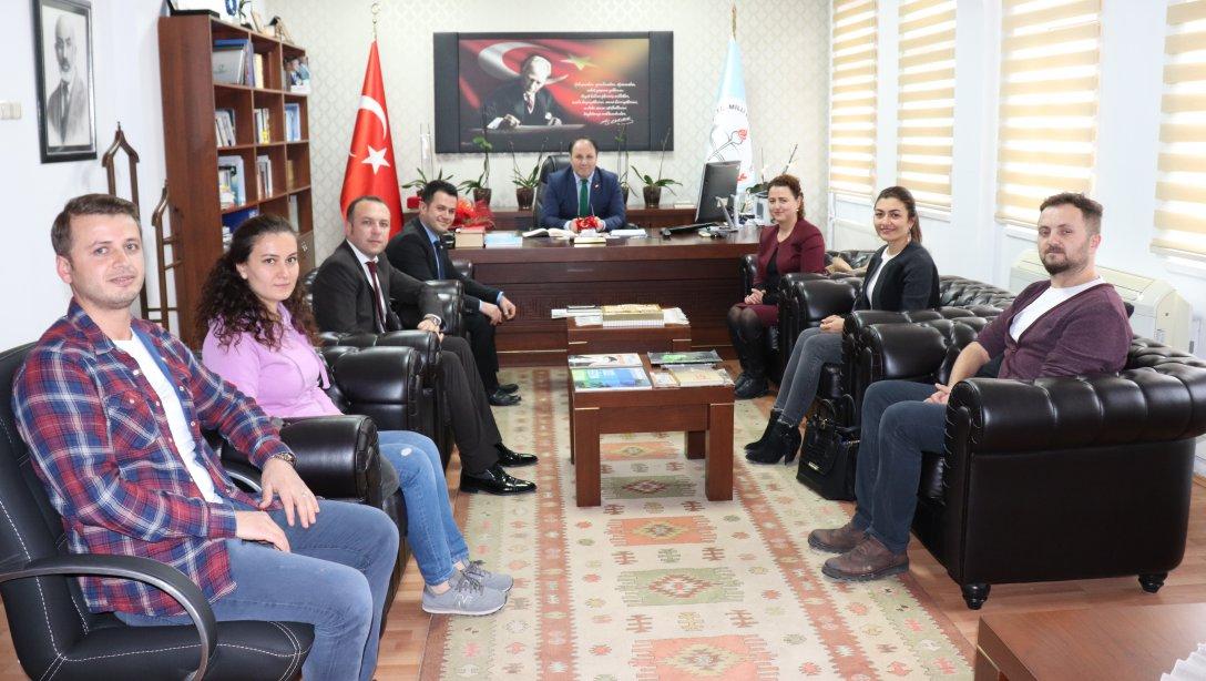 Türk Psikolojik Danışma ve Rehberlik Derneği Ordu Şube Yönetiminden İl Millî Eğitim Müdürümüz Kutlu Tekin BAŞa Ziyaret