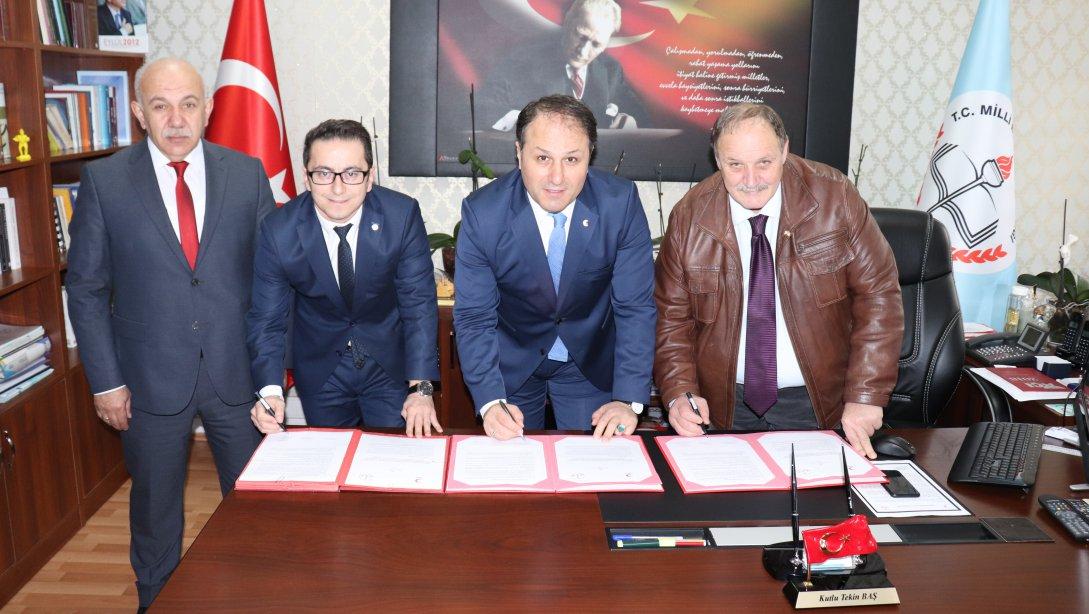 Müdürlüğümüz ile Türk Kızılayı Ordu Kan Bağışı Merkezi Müdürlüğü Arasında Protokol İmzalandı