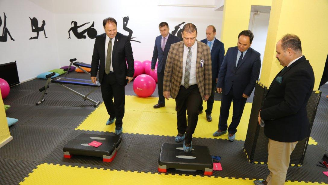 Ünye Atatürk Anadolu Lisesinde Fitness ve Spor Salonunun Açılışı Gerçekleştirildi