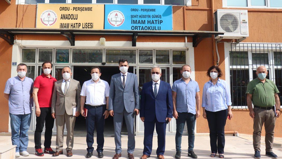 İl Millî Eğitim Müdürümüz Mehmet Fatih VARGELOĞLU, Perşembe'de Ziyaretlerde Bulundu