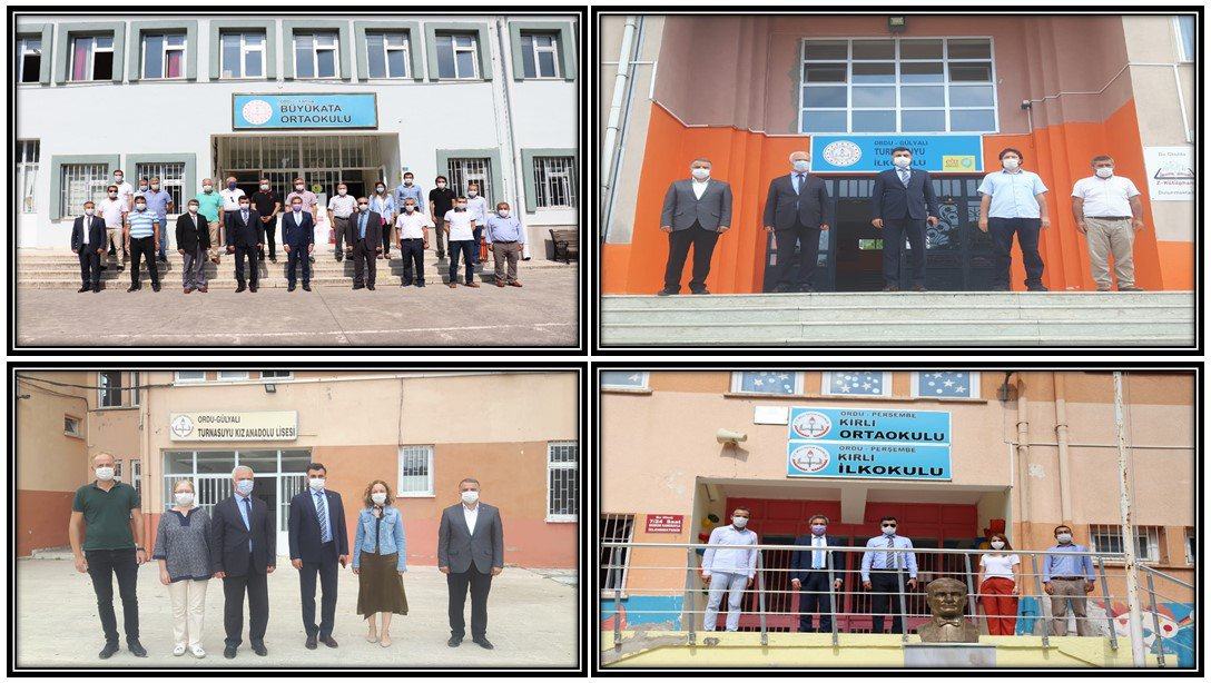 İl Milli Eğitim Müdürümüz Mehmet Fatih VARGELOĞLU, Okul Ziyaretlerinde Bulundu