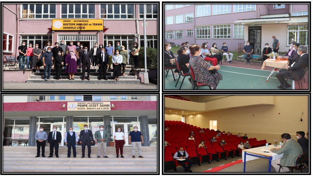 Müdürümüz Mehmet Fatih VARGELOĞLU, Okul Ziyaretlerini Sürdürüyor