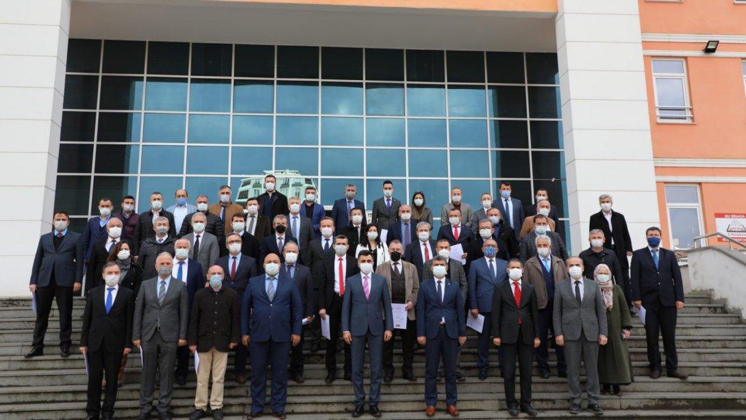 Müdürümüz Mehmet Fatih VARGELOĞLU Fatsa'da Okulum Temiz Belgesi Takdim Törenine Katıldı 