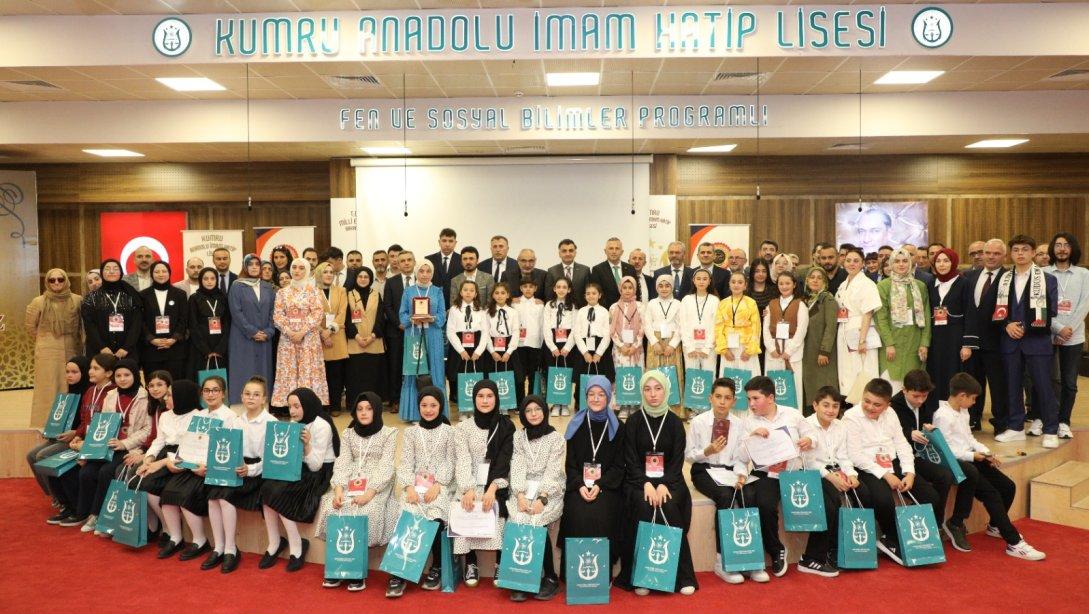 11. Arapça Bilgi ve Etkinlik Yarışmaları Ordu İl Finali Yapıldı