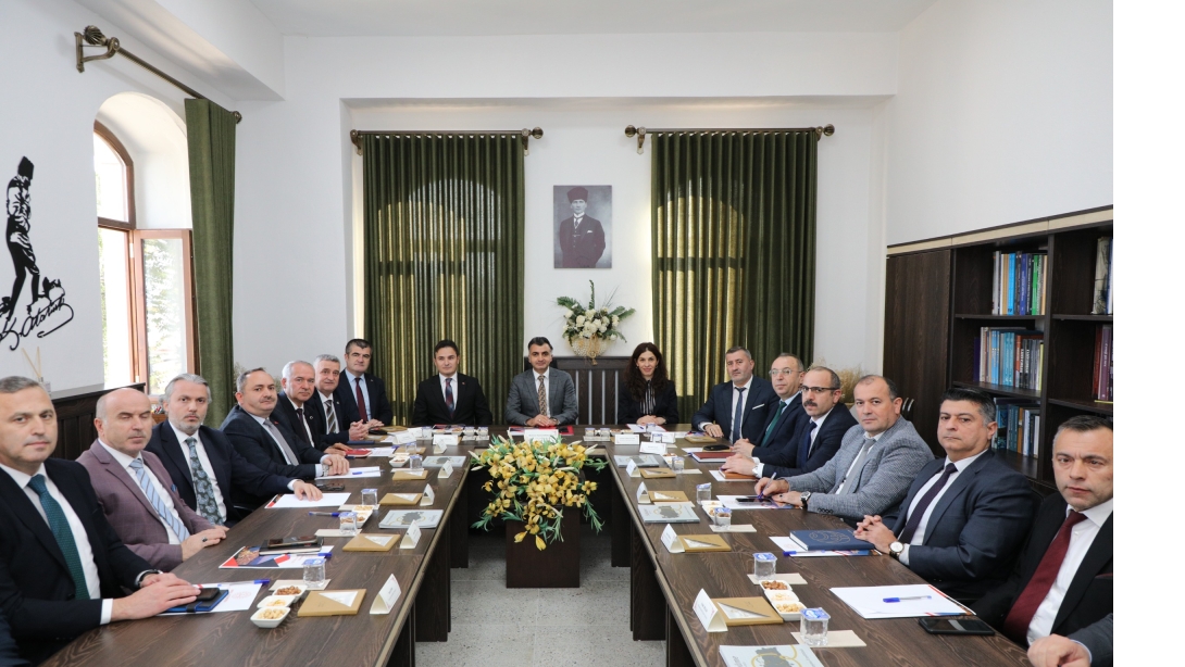 İlçe Millî Eğitim Müdürlerimiz ile Değerlendirme Toplantısı Yapıldı