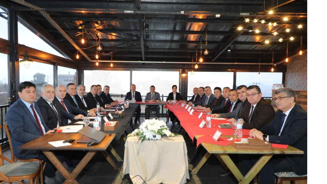 İlçe Millî Eğitim Müdürlerimiz ile Değerlendirme Toplantısı Yapıldı