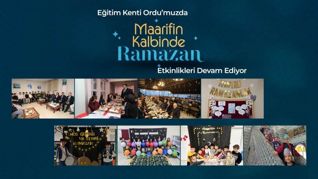 Eğitim Kenti Ordu'muzda 